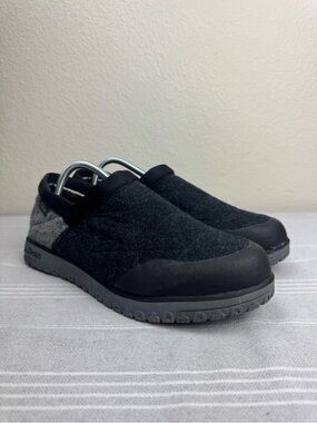 LL Bean Ultralight Primaloft Wool Slip On Quilted Loafer Shoe Slipper Gray 10